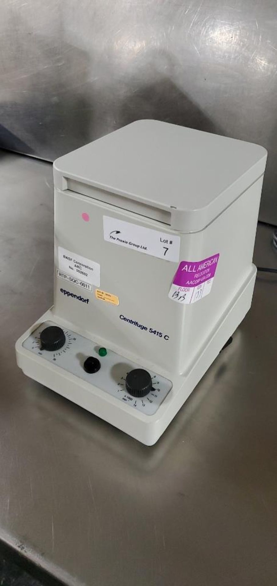 Eppendorf Mdl 5415C 14,000RPM Benchtop Centrifuge - Image 3 of 6