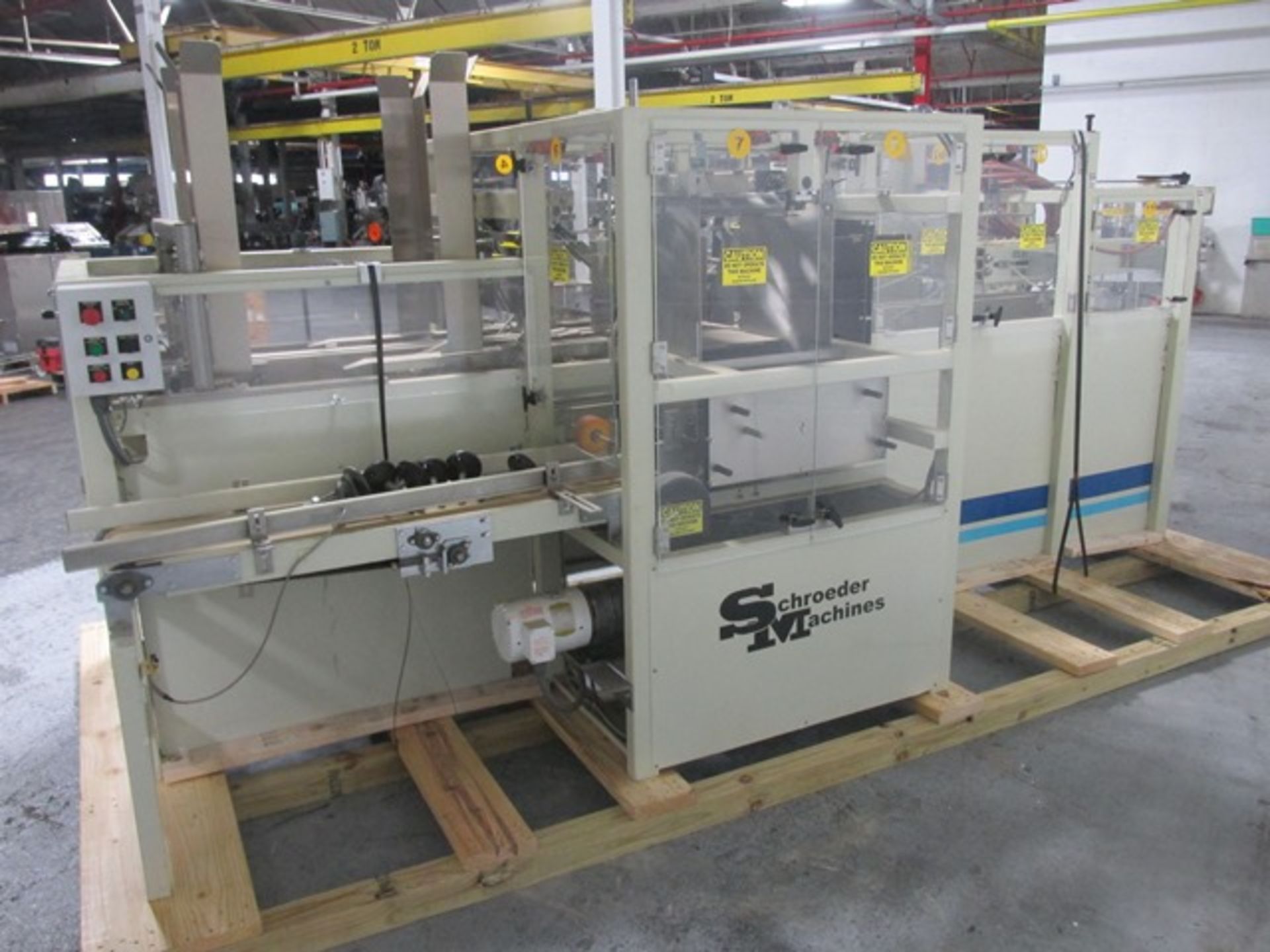 Schroeder Machine Case Packer, Model 2600