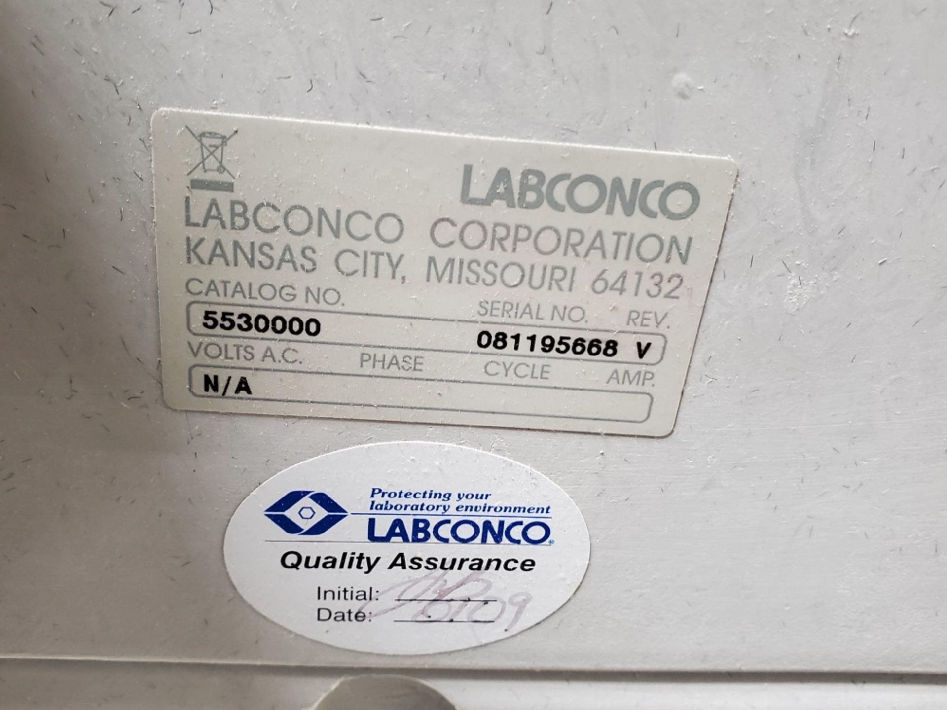 Labconco Model 5530000 Vacuum Desiccator - Image 4 of 4