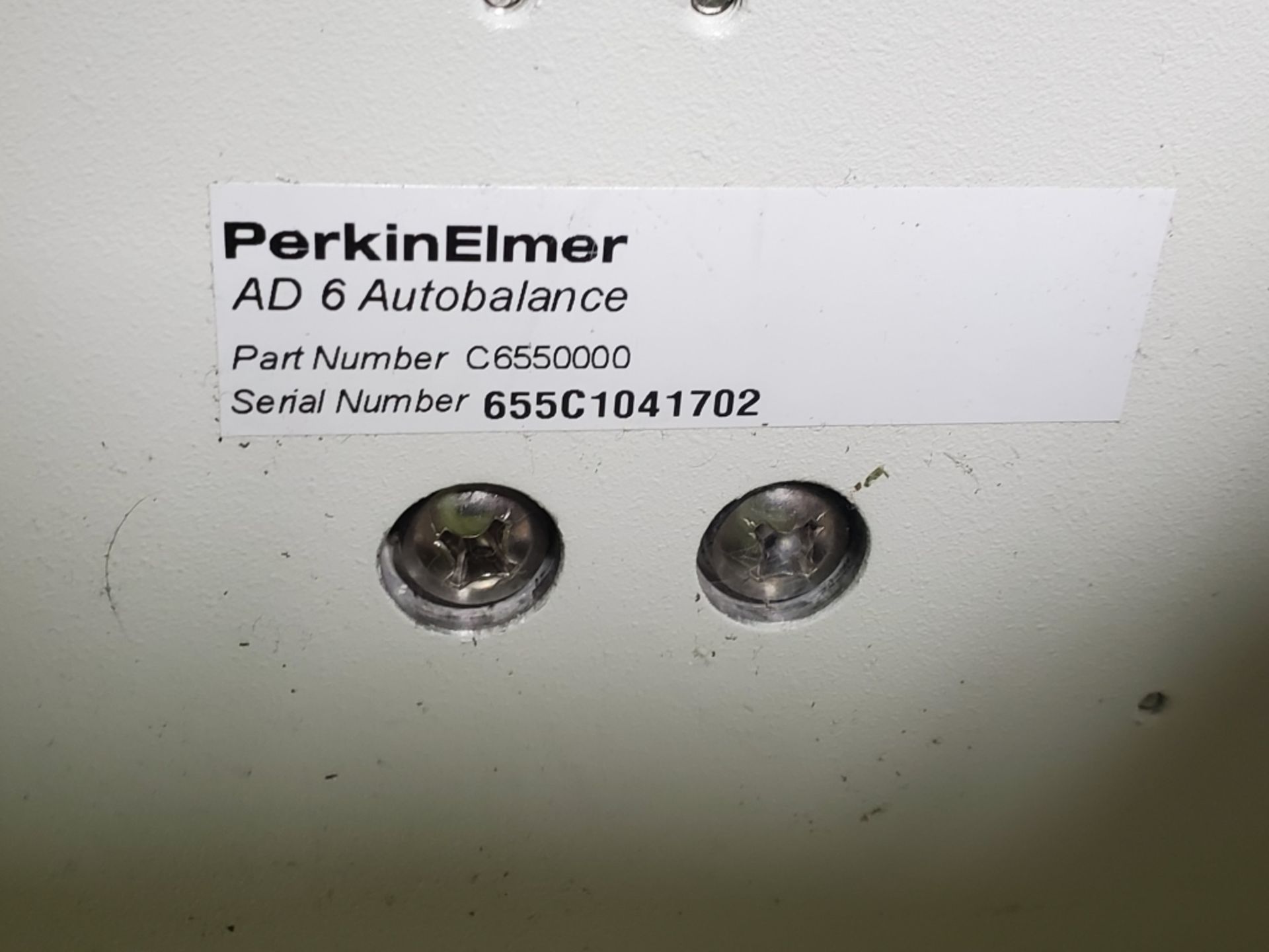 Perkin Elmer AD6 Autobalance - Image 4 of 4