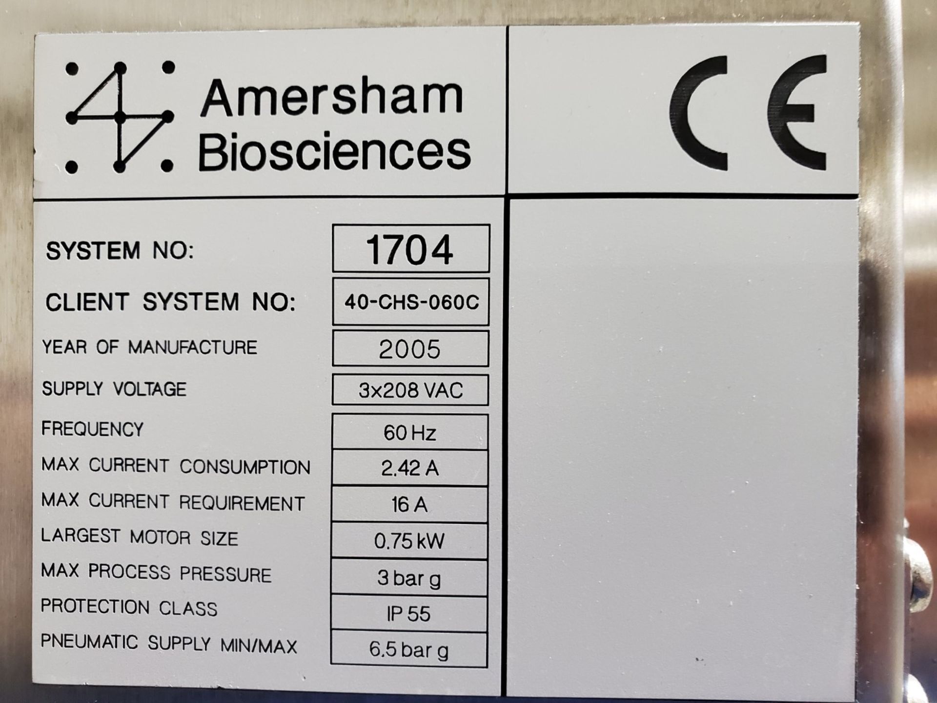 Amersham Biosciences Bioprocess System - Image 2 of 10