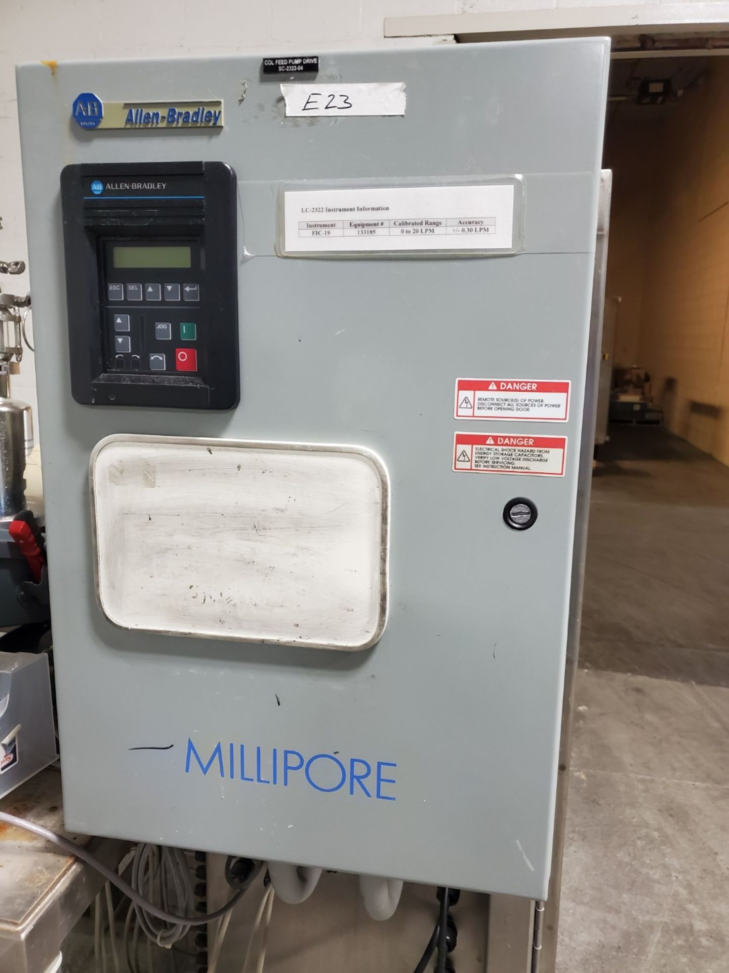 Millipore Ultrafiltration System, Model MSA8740WO - Image 10 of 16