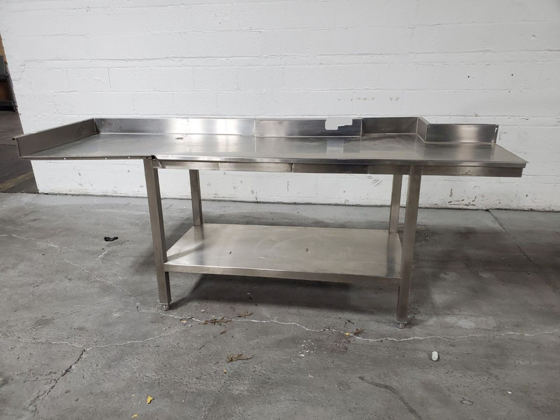 97" x 30" Stainless Steel Table