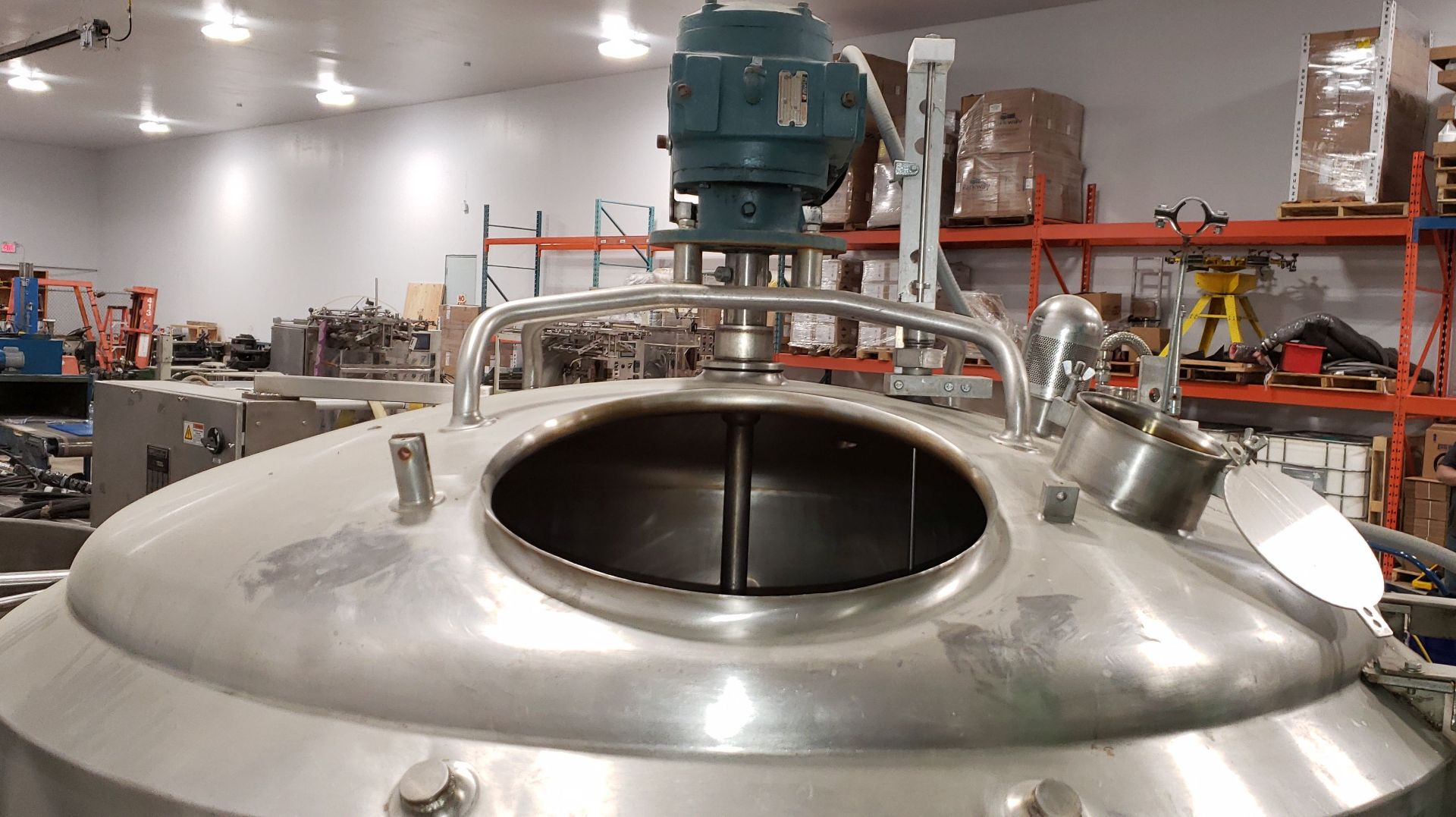 Crepaco Jacketed Stainless Steel Tank - Image 8 of 18