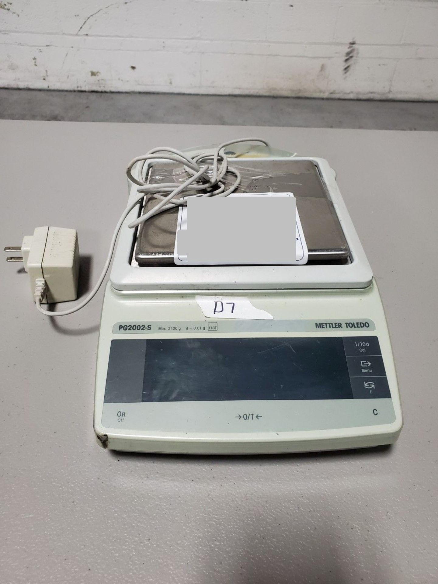 Mettler Toledo Balance, Model PG2002-S