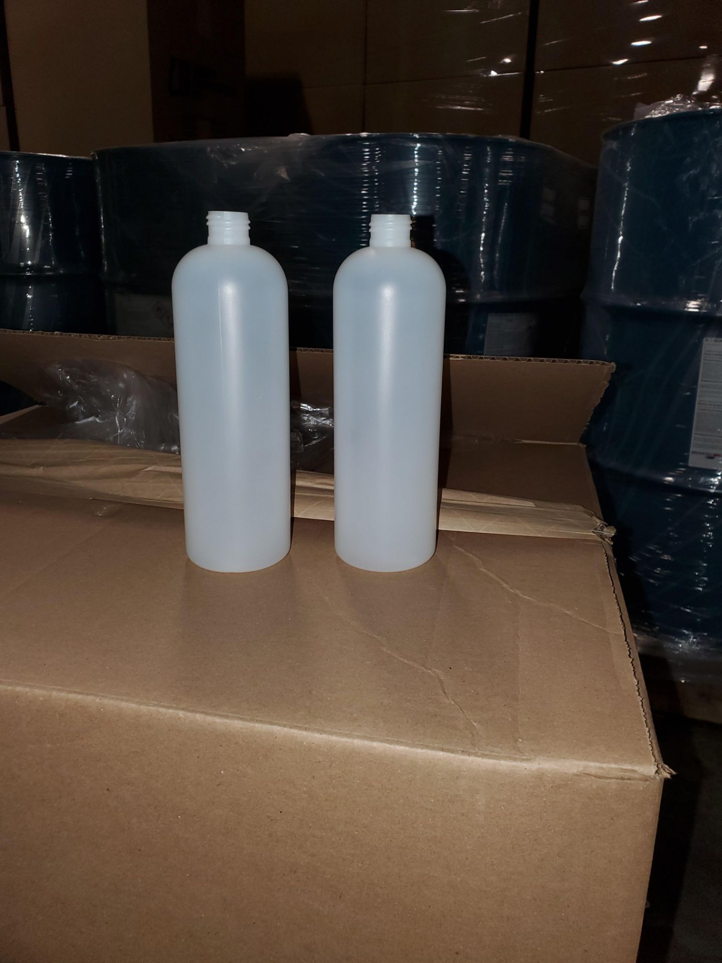 Lot of (2) Skids 16 OZ HDPE Bottles (7392 bottles) - Image 2 of 6