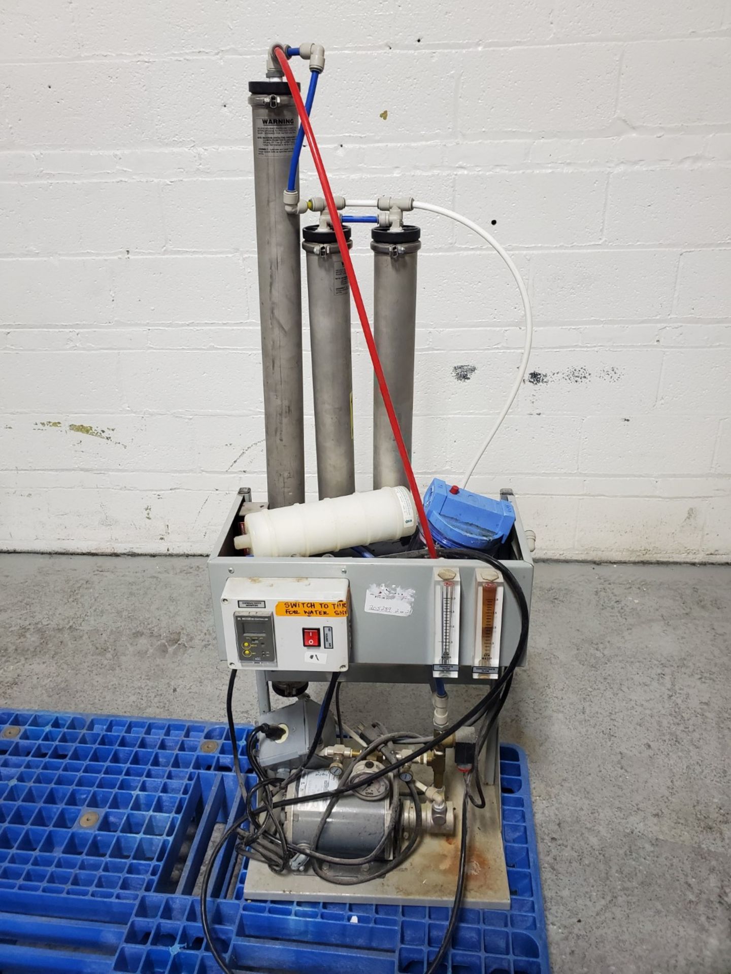 Water Filtration Skid, with Pump