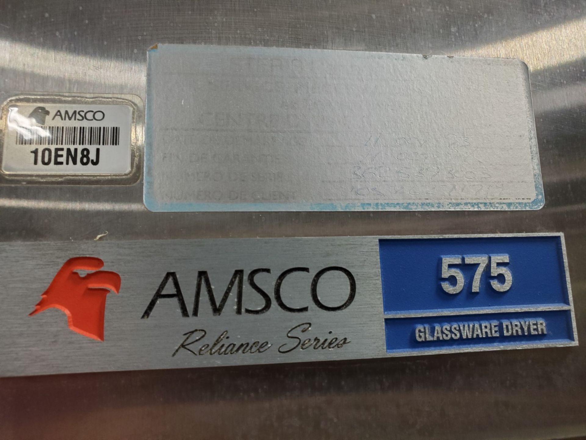 Amsco Reliance Series 575 Glassware Dryer - Image 4 of 7