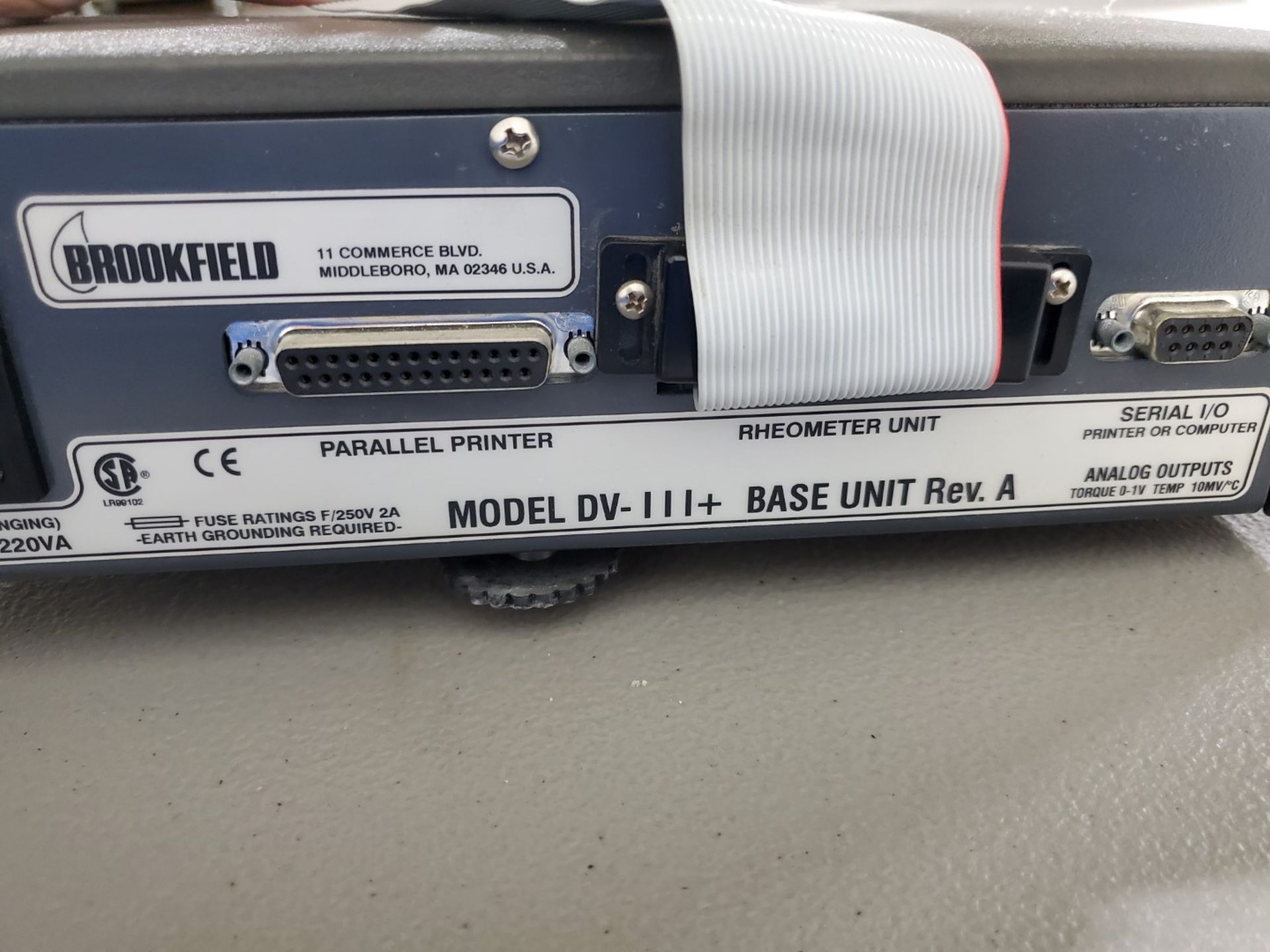 Brookfield Programmable Rheometer, Model DU-111 ULTRA - Image 5 of 8