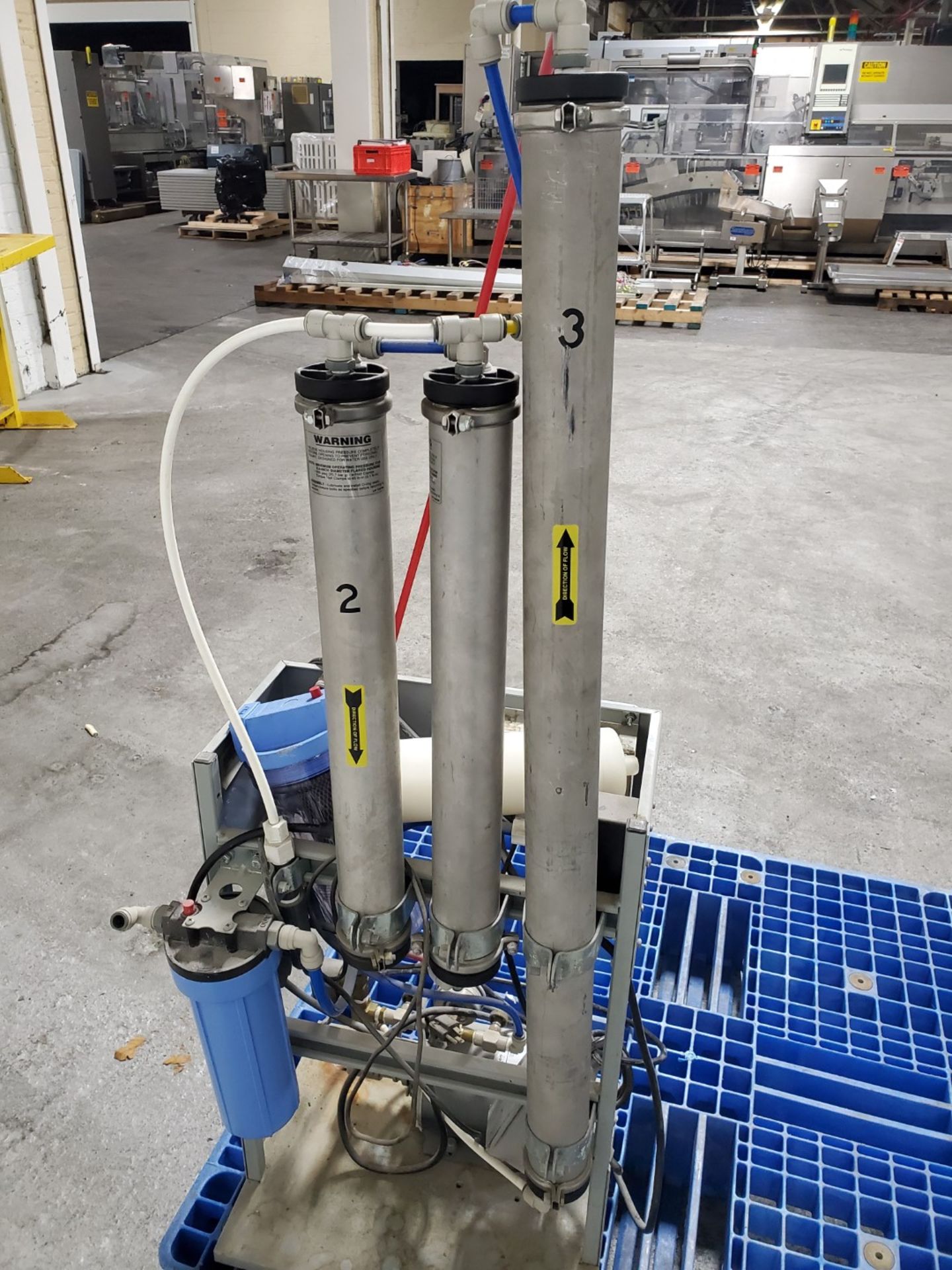 Water Filtration Skid, with Pump - Image 2 of 3