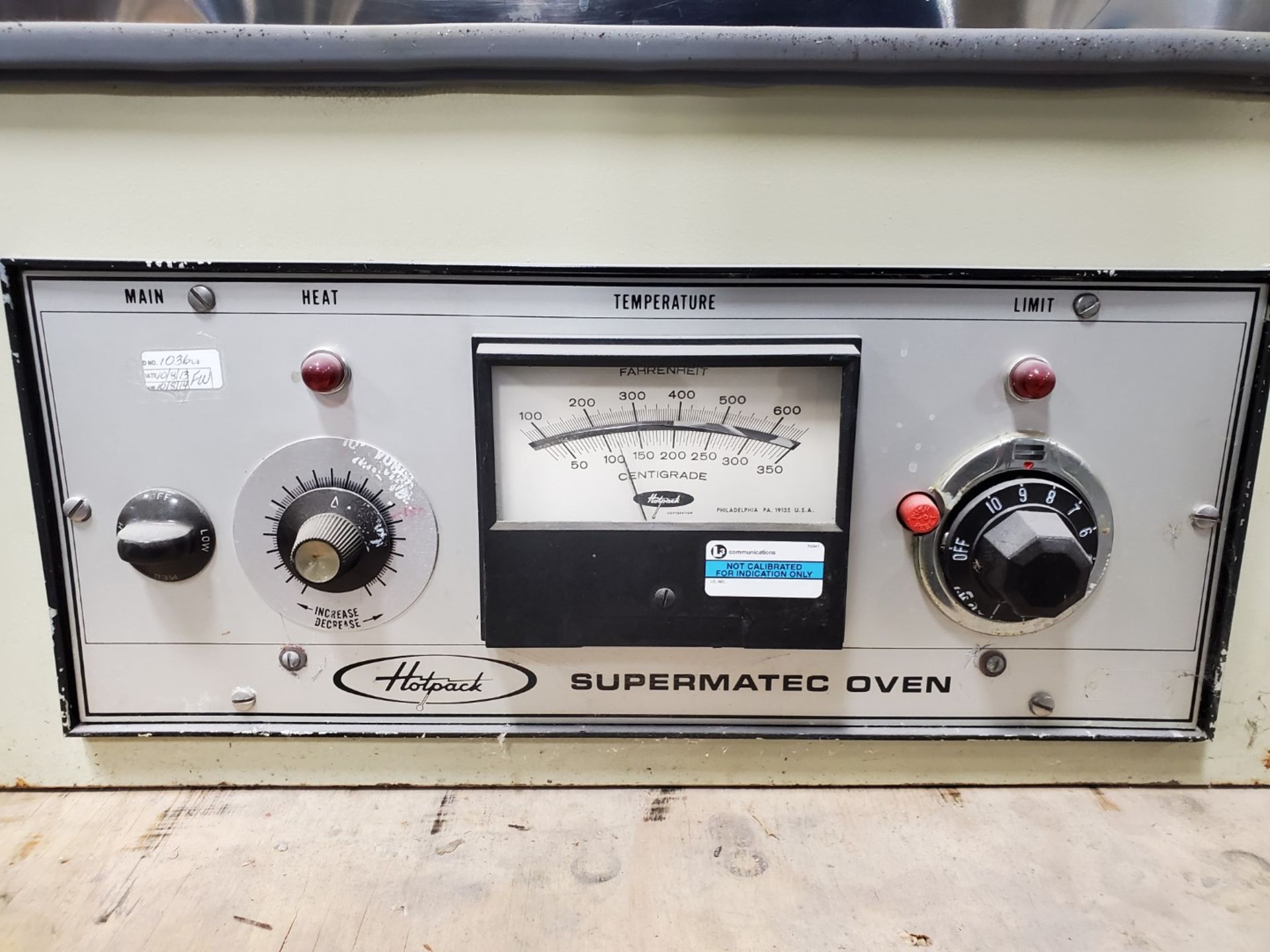 Hotpack Supermatec Oven, Model 213.22 - Image 4 of 5