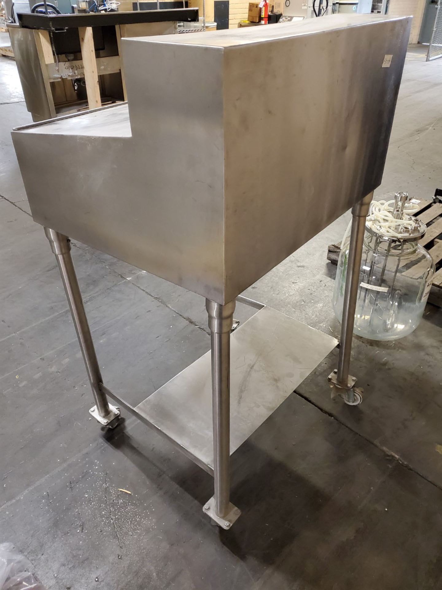 Portable Stainless Steel Standing Workstation - Image 2 of 3