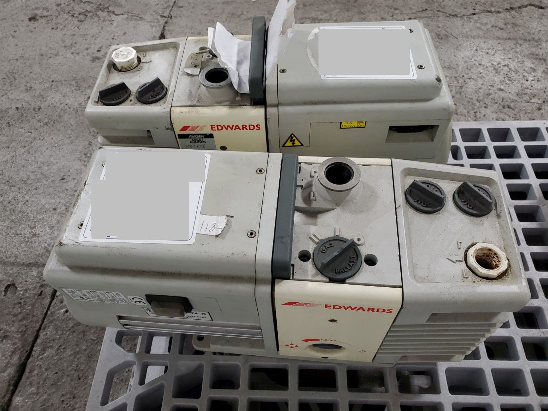 Lot of (2) Edwards Vacuum Pumps, Model RV5 - Image 6 of 6