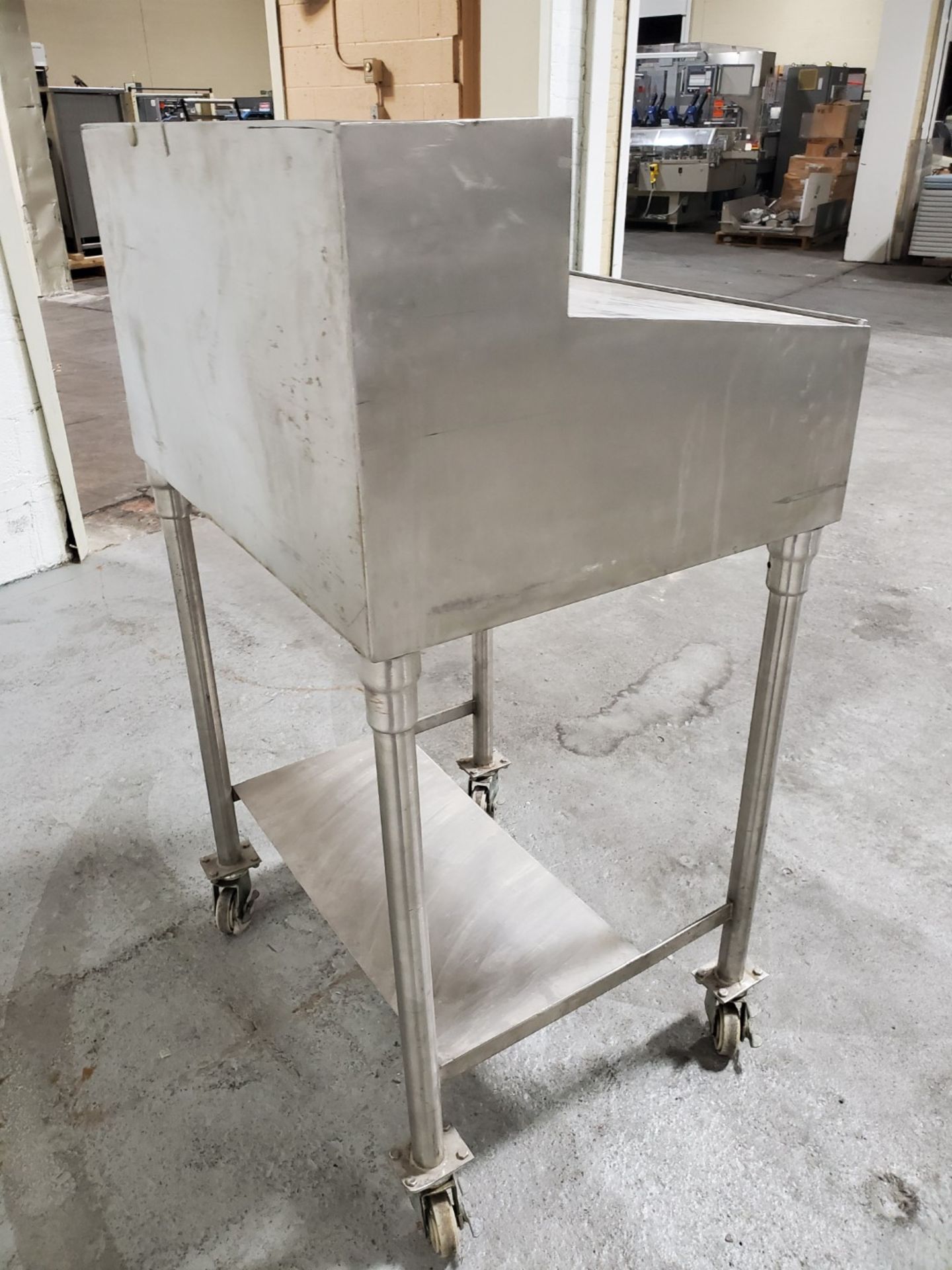 Portable Stainless Steel Standing Workstation - Image 2 of 3