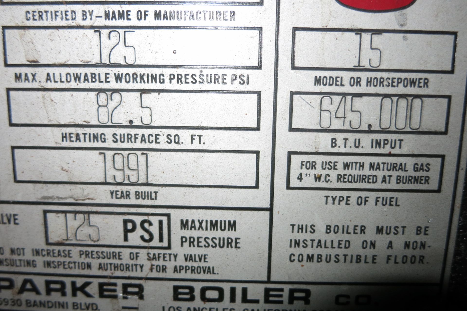 Package Boiler - Image 2 of 2