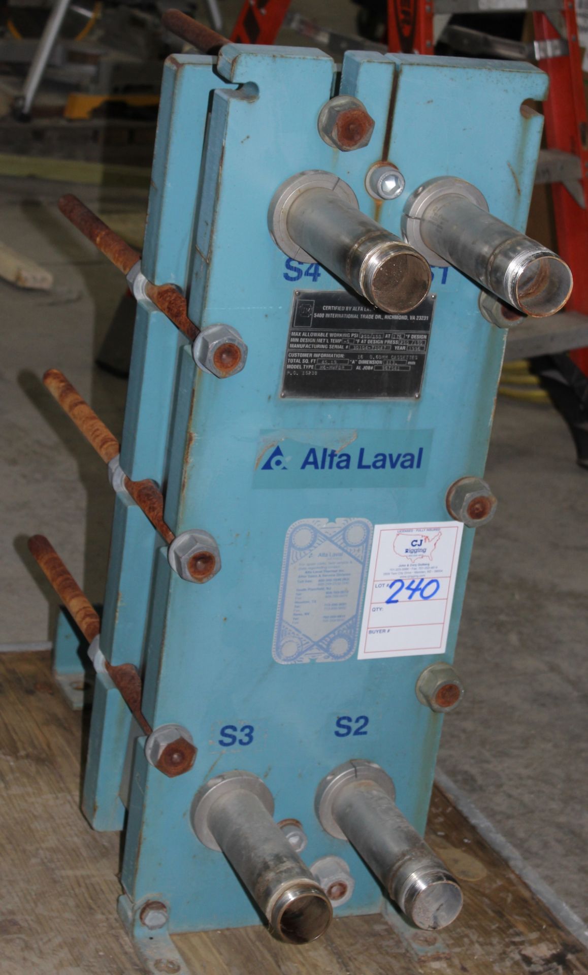 Alfa Laval Plate Heat Exchanger