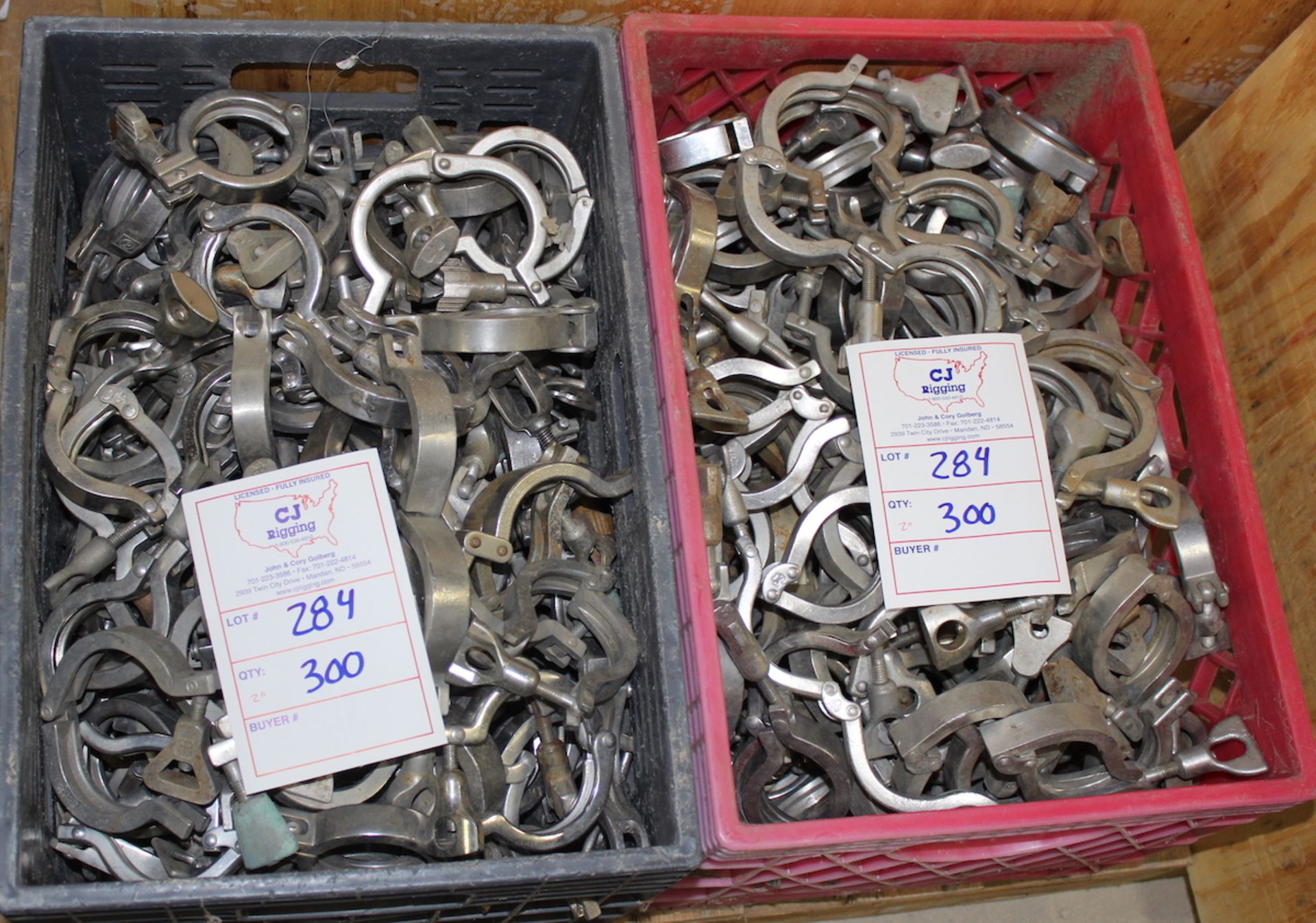 Heavy Duty Stainless steel Tri Clamps