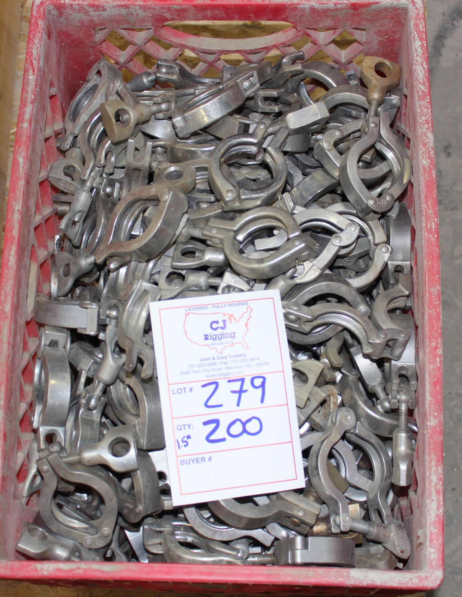 Heavy Duty Stainless steel Tri Clamps