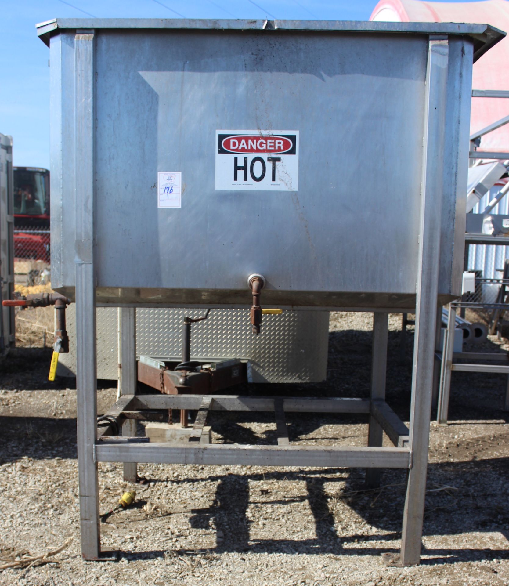 Stainless Steel Rectangular Tank