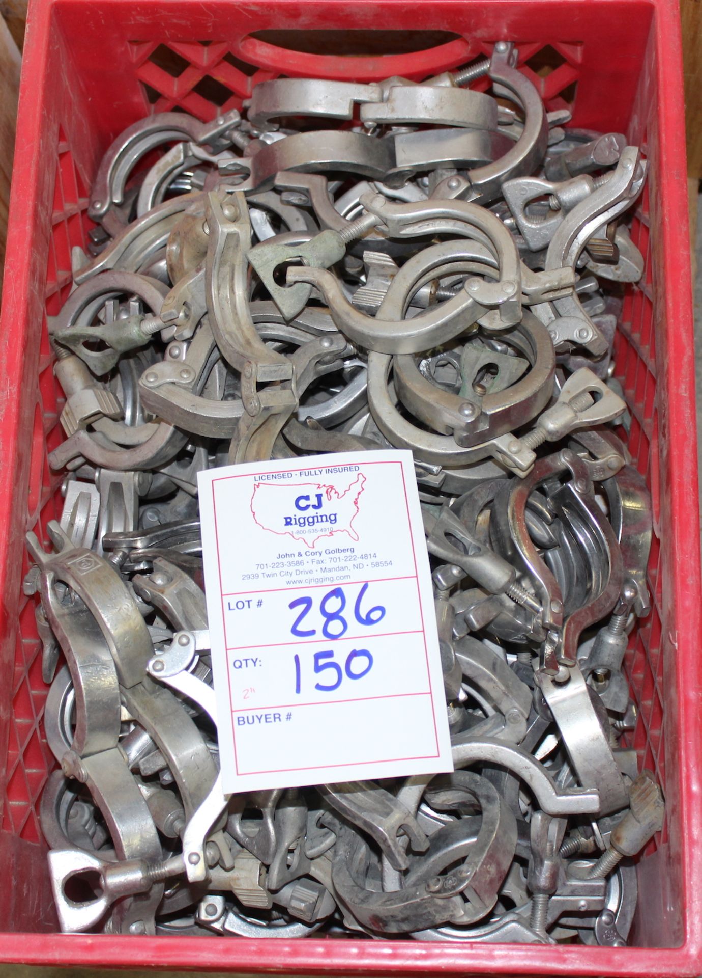 Heavy Duty Stainless steel Tri Clamps