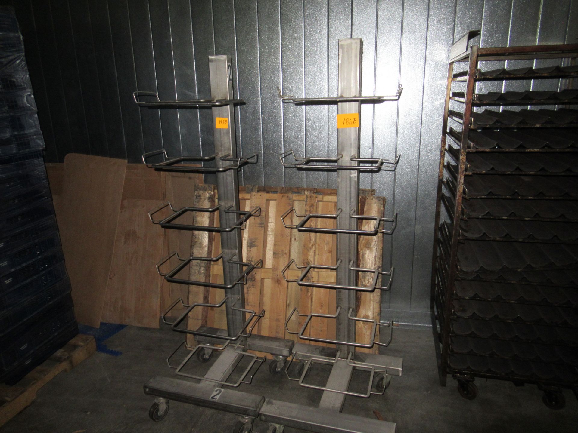 6-Shelf Stainless Pan Trucks