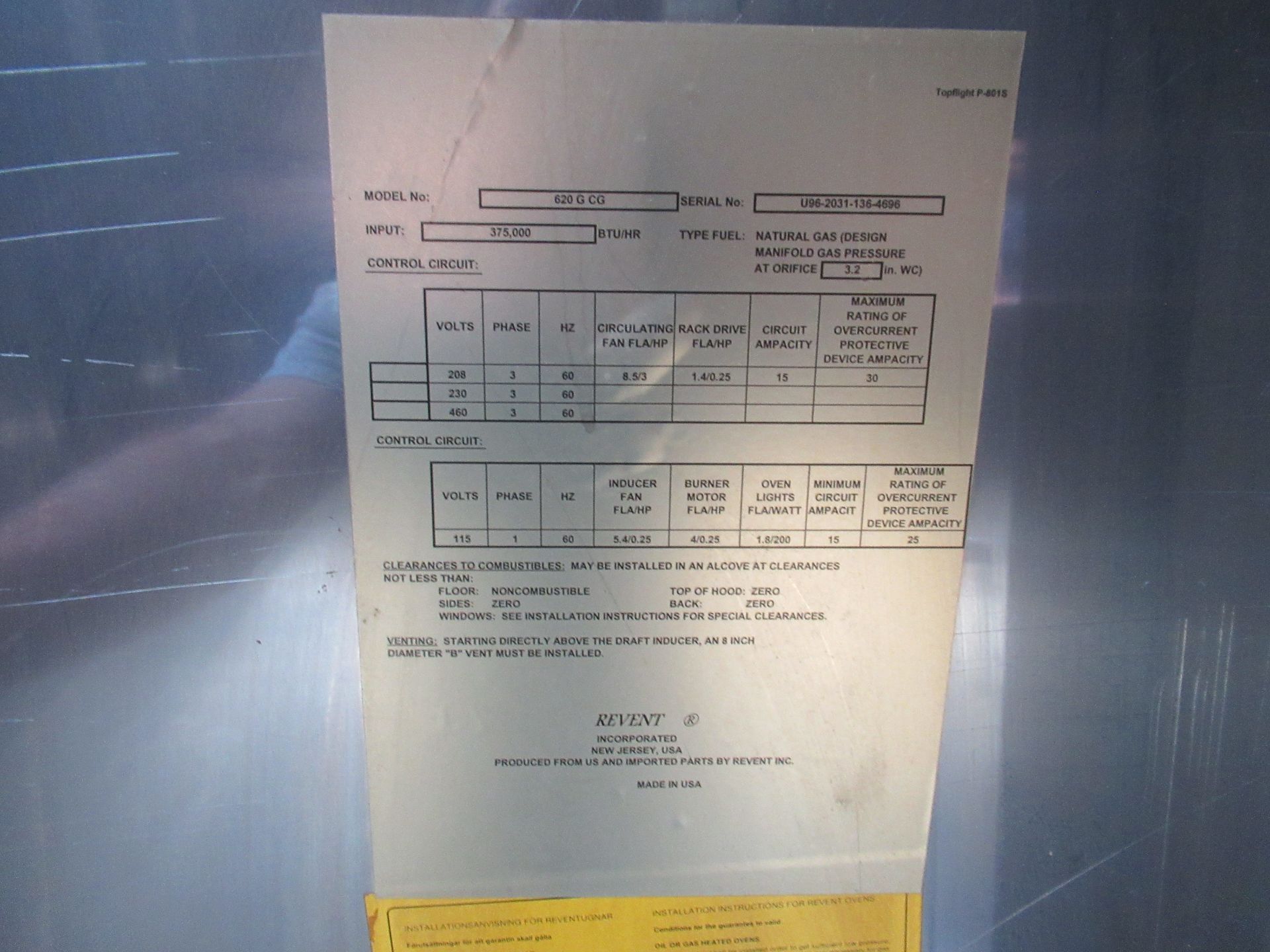 Double Rack Oven - Image 3 of 4