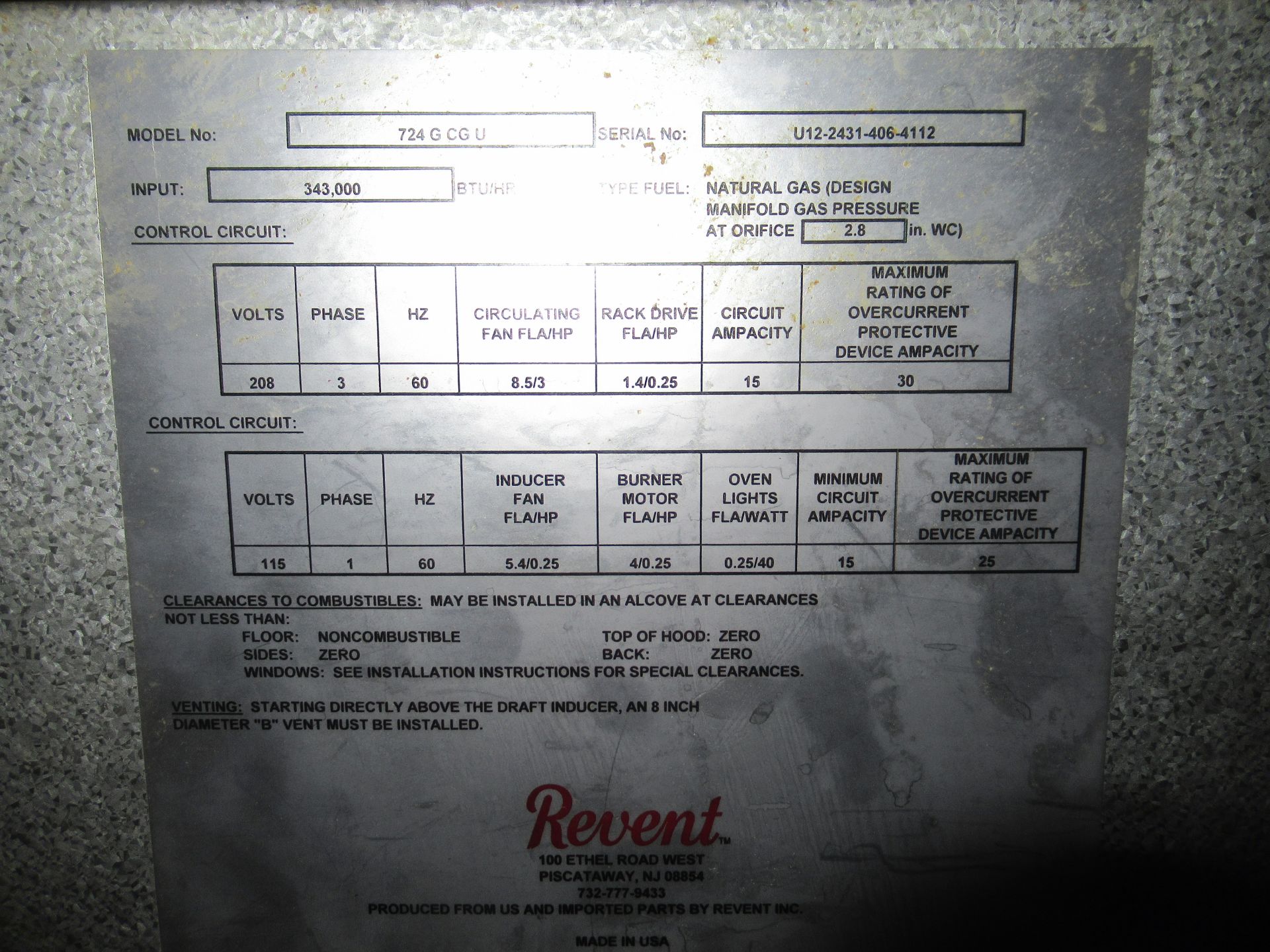 Double Rack Oven - Image 5 of 5