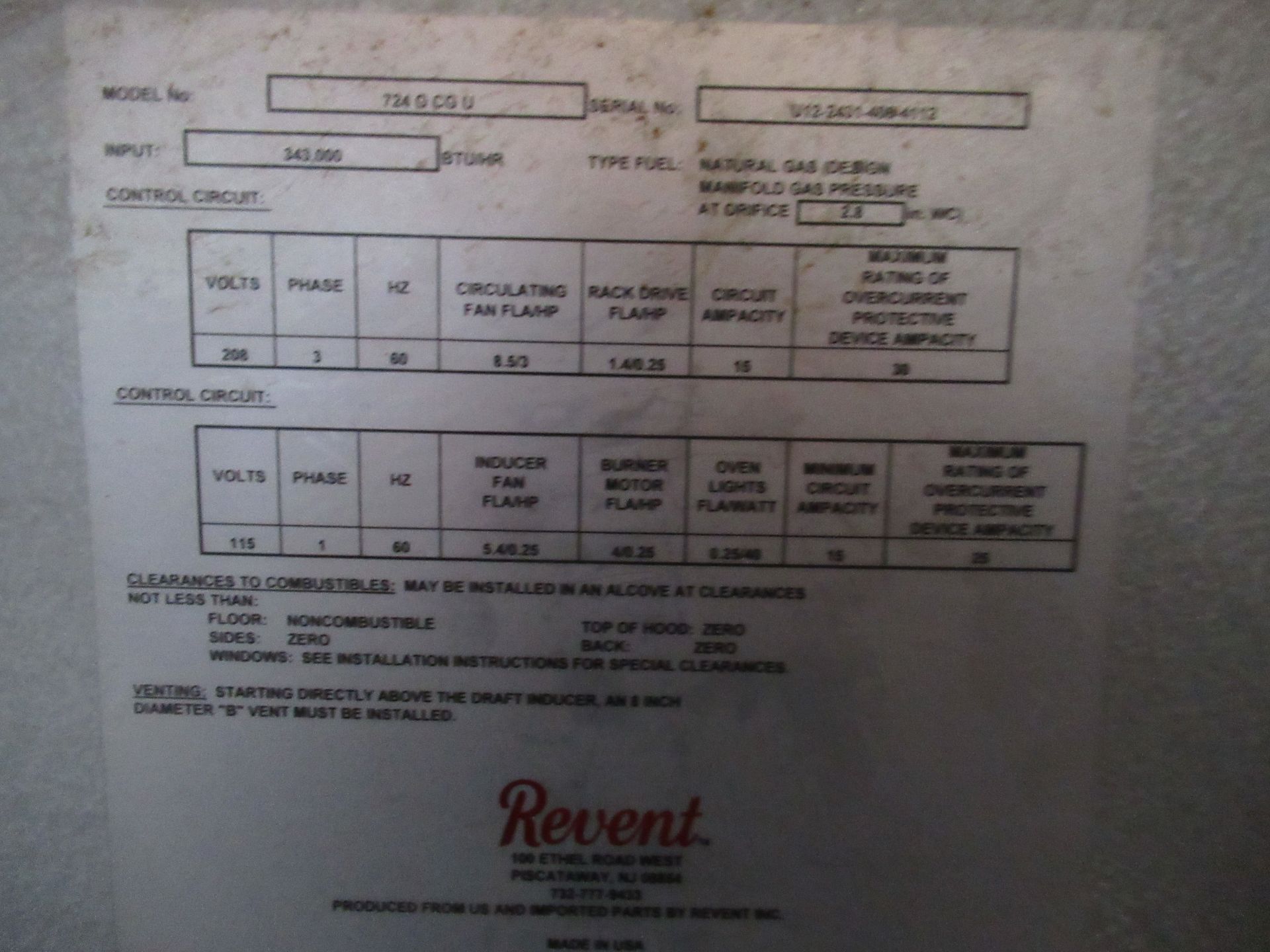 Double Rack Oven - Image 3 of 4