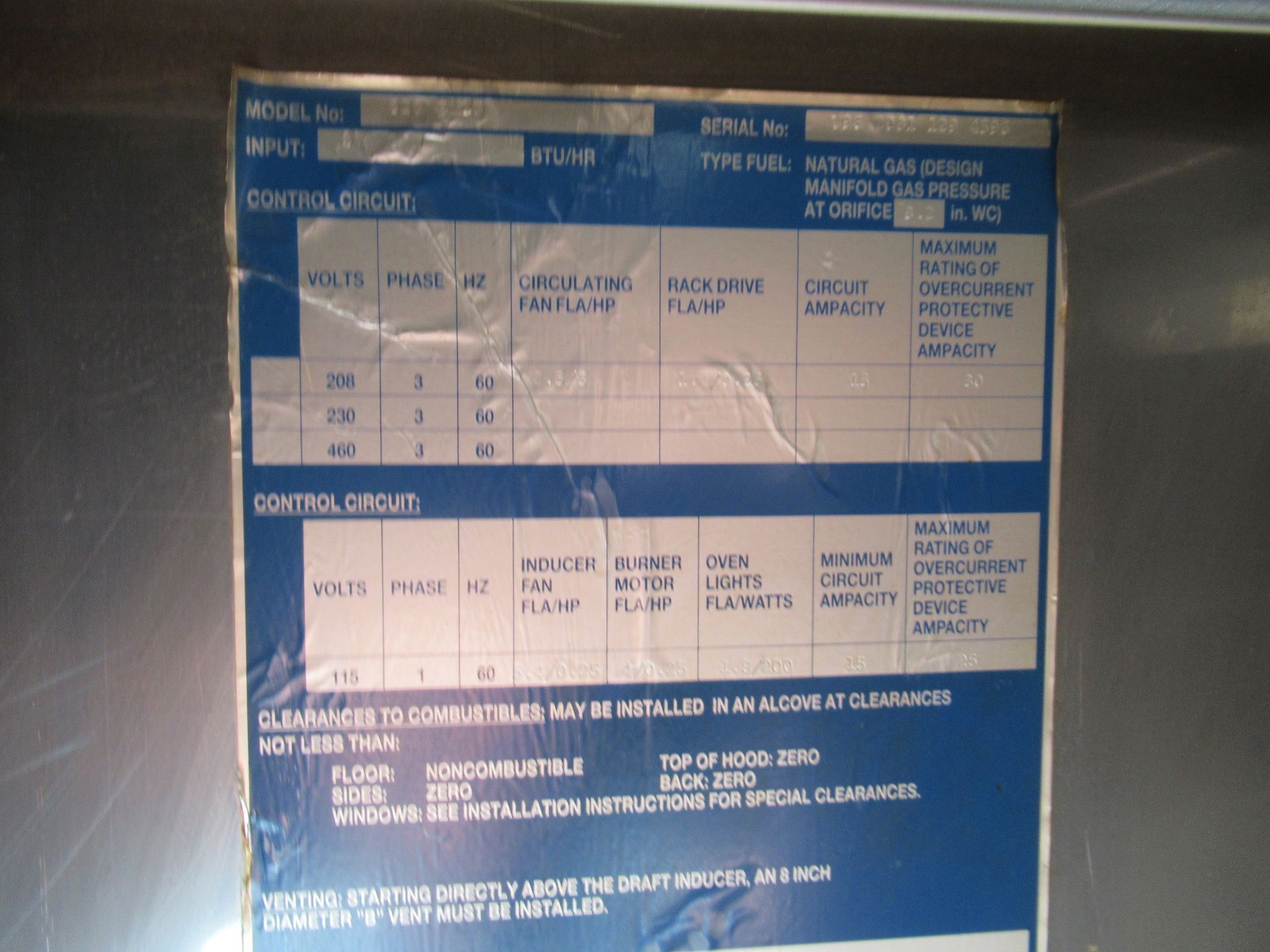 Double Rack Oven - Image 3 of 4