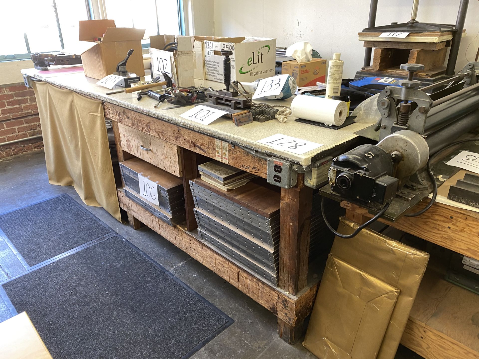 Work Benches and Table