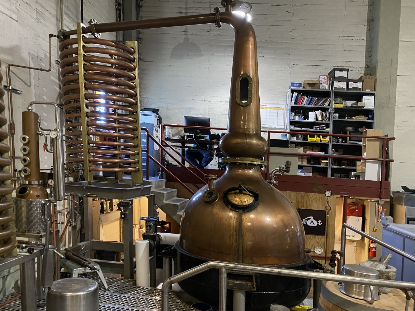 Distillery Equipment - No Longer Needed in the Continuing Operations of Hotaling & Co Importers-Distillers