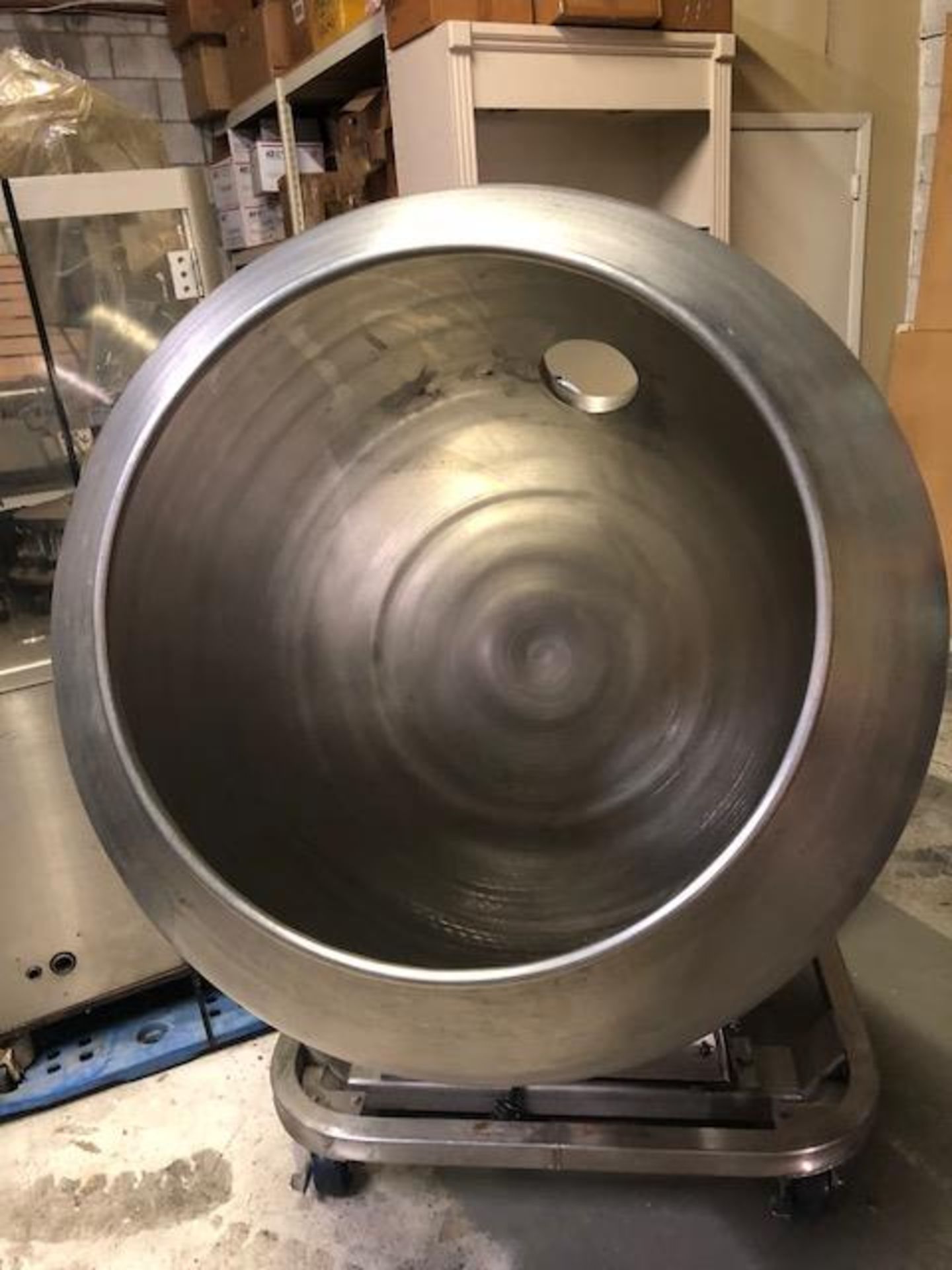 Stainless coating pan