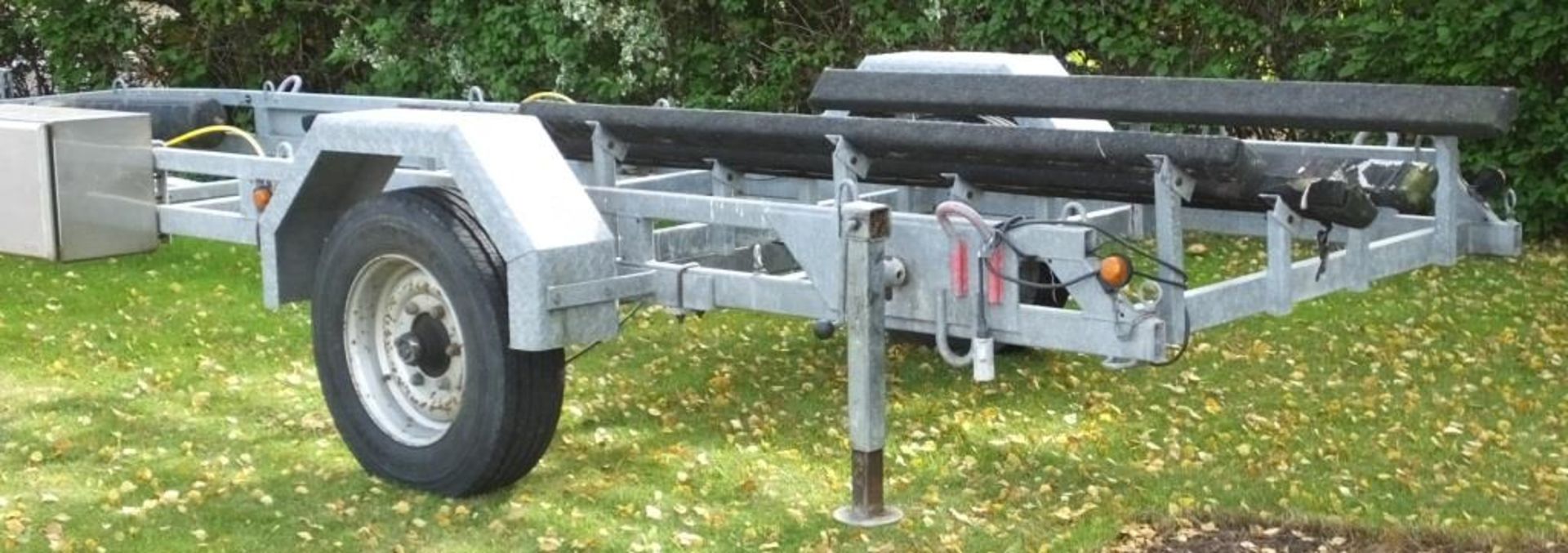 Bramber 4000kg Air Braked Boat Trailer with ABS - Storage Box - Jockey Wheel - 2 Jack Legs - Image 5 of 12