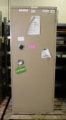 Double Door Cabinet with Spin Lock W760 x D470 x H1830mm.