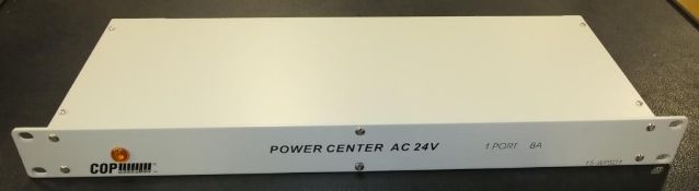 2x COP Security Power Center AC 24V 1 Port 8A - 15-WPS01 - 220V