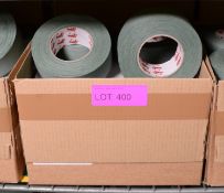 2x Boxes of Olive Green Cloth Adhesive Tape - 16 Rolls per box.