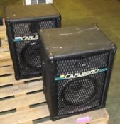 2x Calsbro Speakers Unit 100 Watts - 8 Ohms