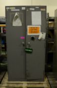 Double Door Cabinet With Spin Lock W920 x D450 x H1830mm.