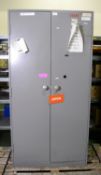 Double Door Cabinet with Mersey Lock W920 x D450 x H1830mm.