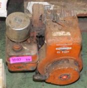 Briggs & Stratton 5HP Petrol Engine - Ex Rotavator - Horizontal Shaft