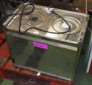 Twin Refrigerated Drinks Dispenser Base Unit - For Spares.