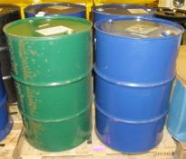 4x 45 Gallon Drums Of Insulation Oil - COLLECTION ONLY