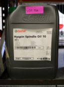 20ltr Castrol Hyspin Spindle Oil 10 Hydraulic Oil - COLLECTION ONLY.