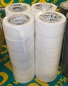 24 rolls of PVD tape 2inch - white