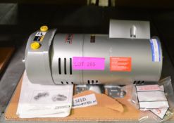 Gast ER58X 23 Series Vacuum Pump 240V 0.75Hp 0.55kW.