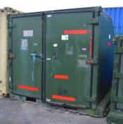 4 Door Special Container L2740 x W2230 x H2350mm.