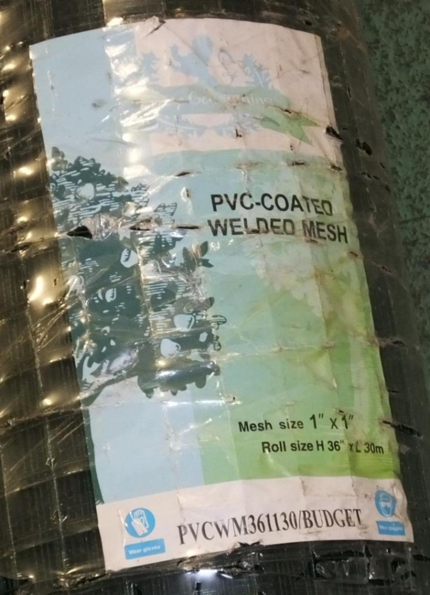 PVC Coated Welded Mesh 36" x 30m. - Bild 3 aus 3