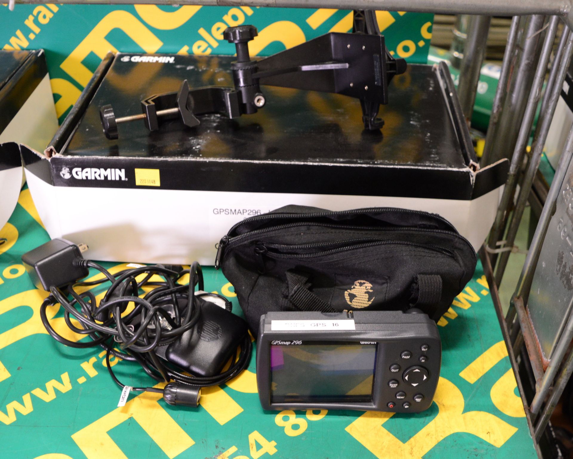 Garmin GPSMAP 296 Portable Aviation Receiver Satnav