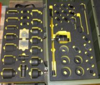 Gleave Wrench Set Socket - in heavy duty transit case