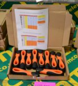 5x Boxes of Bahco Ergo Plastic File Handle 260x190x40mm - 10 Per Box.